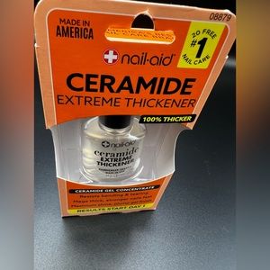 Nail Aid Ceramide extreme thickener, 0.55 Fluid Ounce #08879 MADE IN USA NEW